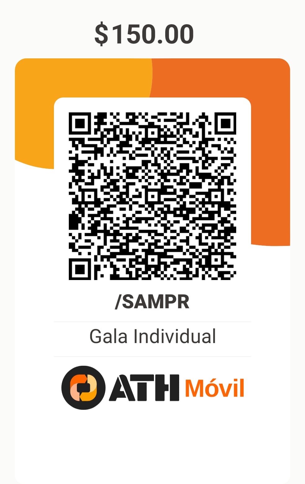 ATH Movil - Gala Individual